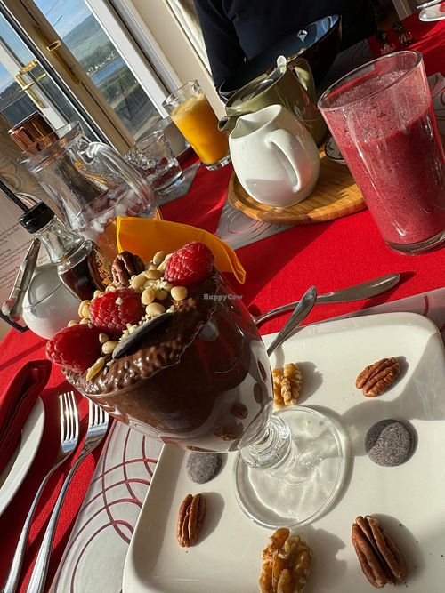 Chia pudding!  at Stonewater House Vegan B&B in Isle Of Arran