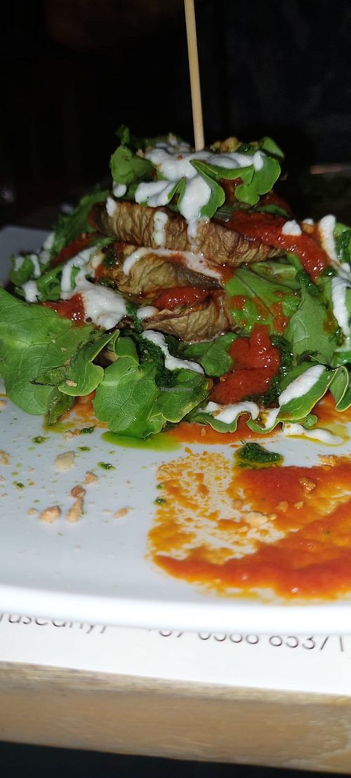 Parmigiana at Life Bistrot in Volterra