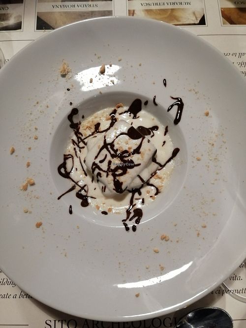 Tiramisu at Life Bistrot in Volterra