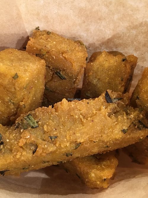 Polenta fries at Shouk - Union Market in Washington