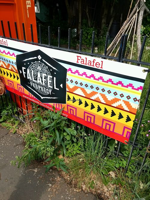 yep at The Falafel Prophecy in Edinburgh