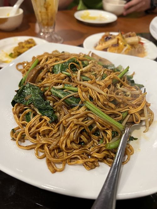 Ee fu noodles 8/10 #Veganuary at New Fut Kai Vegetarian 新佛界素食 in Central Singapore
