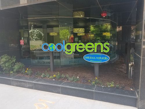 outside at Coolgreens - Downtown in Oklahoma City