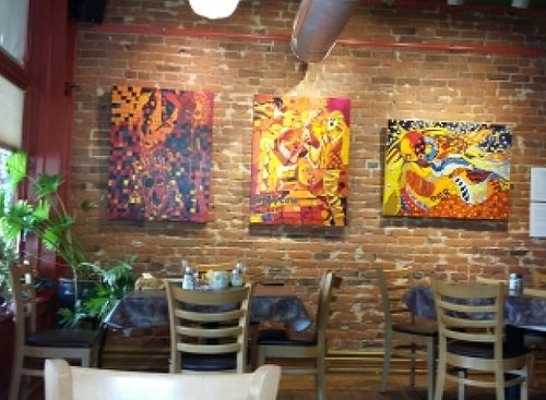 great ambiance!  at Betty's in Buffalo