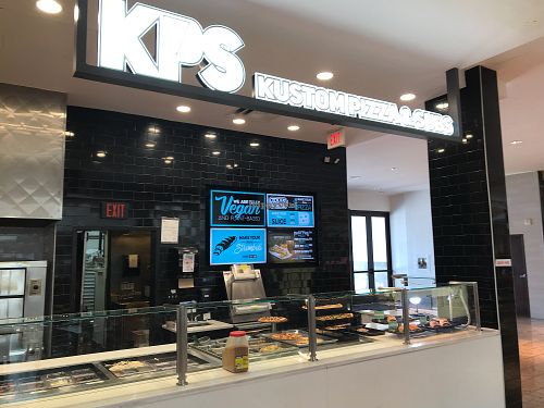 Vegan pizza in Wheaton Mall at Kustom Pizza & Subs in Wheaton