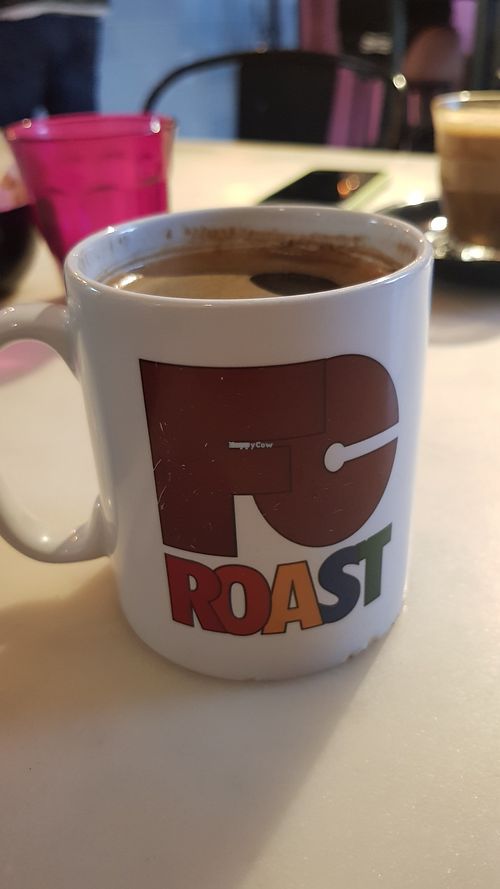 Great Americano at Fausto Coffee in Sunderland