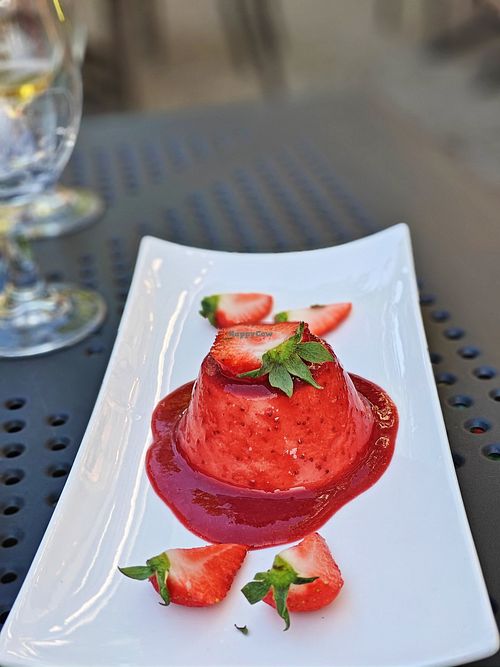 🍓 pannacotta at Manna 68 in Gdansk