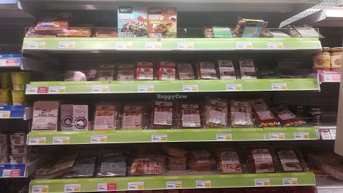 Tofu/vegan meat range at As Nature Intended - The Exchange Building in London