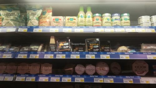 Vegan cheese at As Nature Intended - The Exchange Building in London