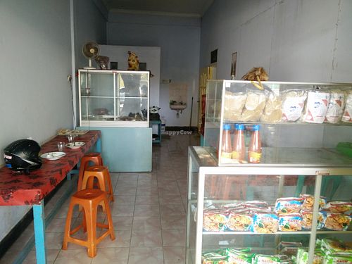 A view of the restaurant at Maitry in 