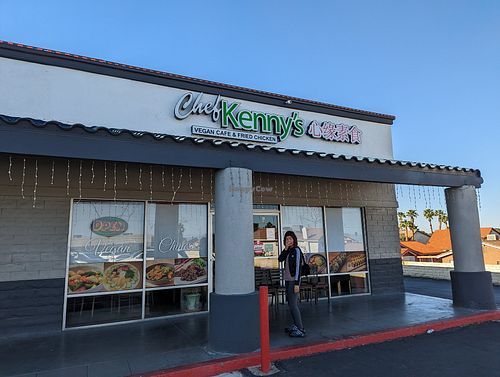 The outside at Chef Kenny's Asian Vegan Cuisine in Las Vegas