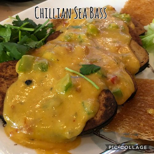 Chillian Seabass at Chef Kenny's Asian Vegan Cuisine in Las Vegas