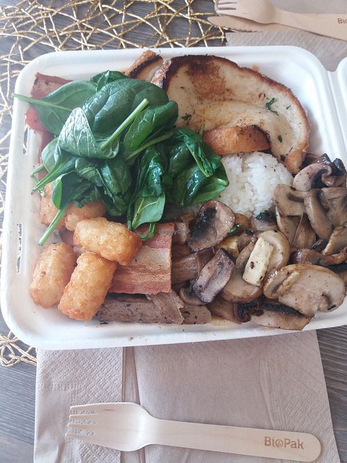 Chief's feast at Vegan Island in Campbelltown