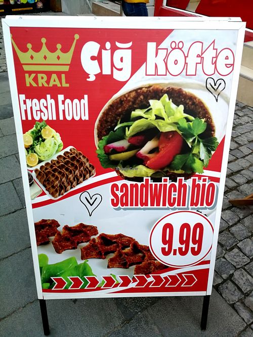 Kral Çiğ Köfte, Bucharest. at Mr. CigKofte in Bucharest