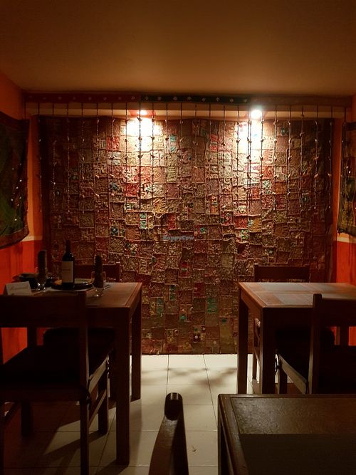 Dining area at Masala in Panama City