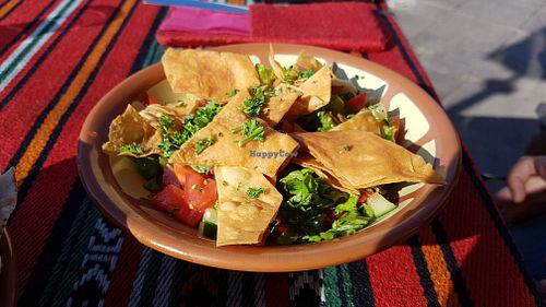 Fattouch at Leyla Lebanese Cuisine in Vilnius