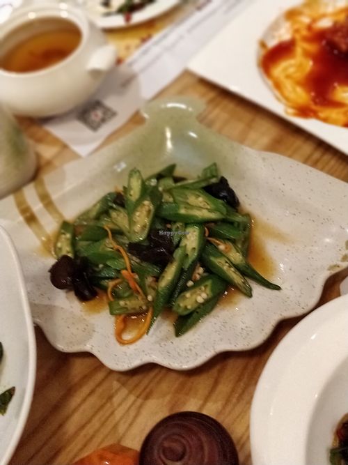 Okra at JingXin in Changsha