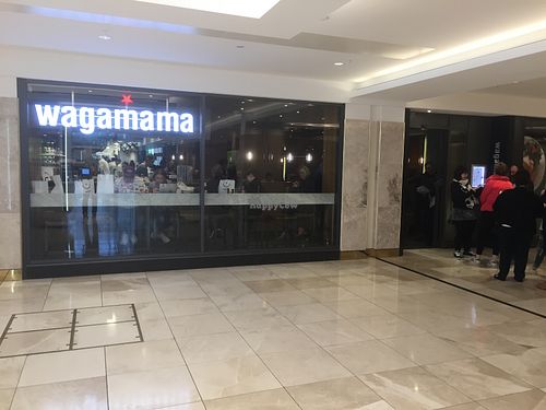 Outside at Wagamama - Sunset Walk in Milton Keynes