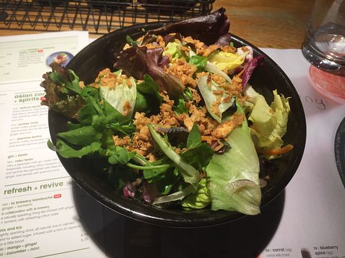 Raw salad at Wagamama - Sunset Walk in Milton Keynes