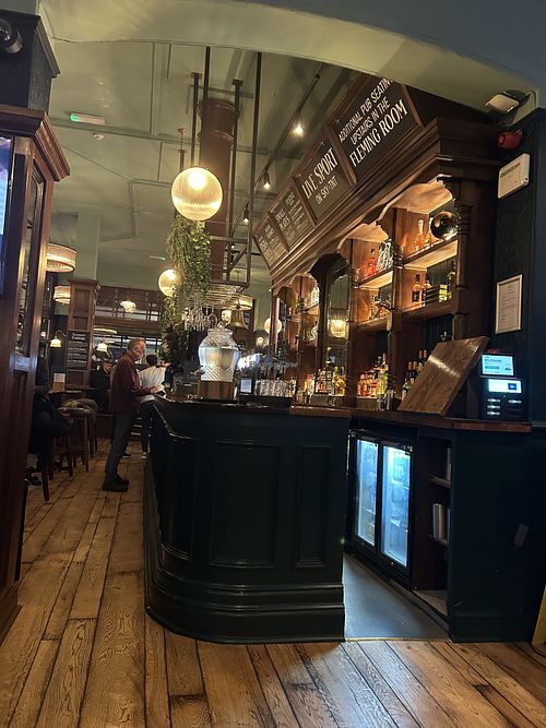 Bar area  at Fountains Abbey in West London