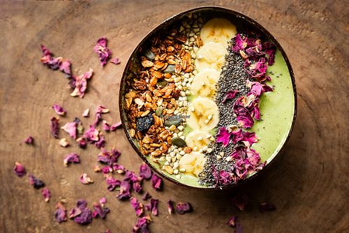 vegan dish  at Ca Phe Hanoi in Tel Aviv