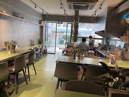Interior at Vege'ology in Beijing