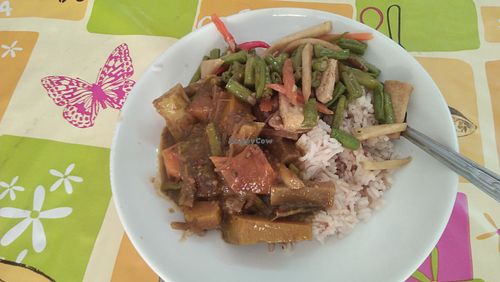 Typical selection  at Vegetarian Food - Thaleluang in Songkhla