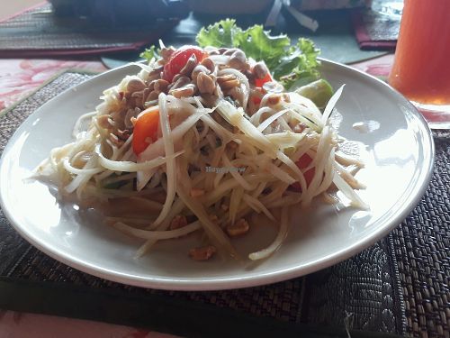 Somtam - 40฿ at Galare Guesthouse Veggie Hut - Maybe closed in Chiang Mai