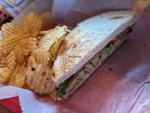 Vegan BLT with avocado added at Mellow Minded in Harrisburg