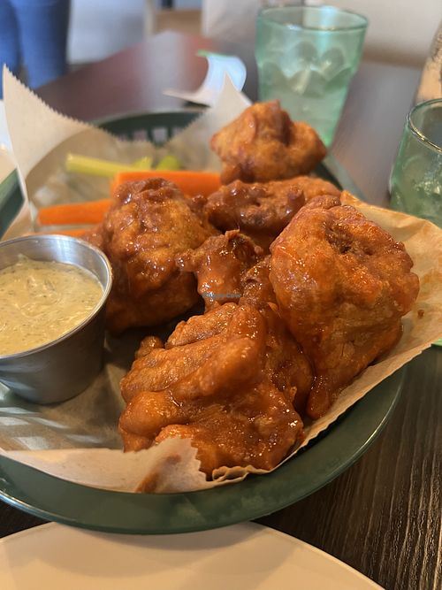 Buffalo cauliflower   at Kayak Kafe - Midtown in Savannah