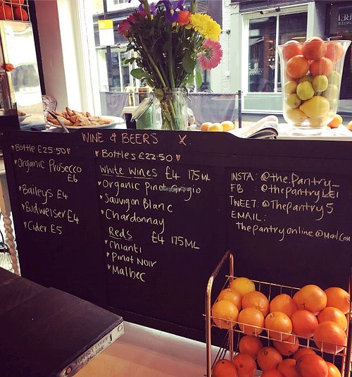 Drinks  at The Pantry in Leicester