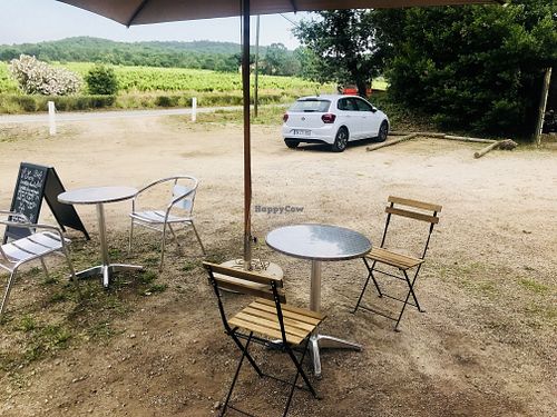 Sitting and parking at La Petite Noisette - Food Truck in Gassin