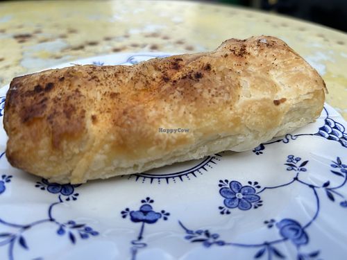 Sausage roll   at Karmic Cakery in Berwick-upon-tweed
