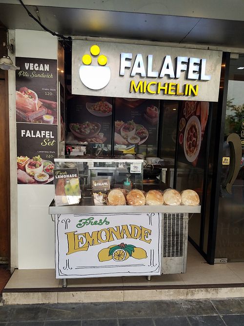 The location at Falafel Michelin in Bangkok