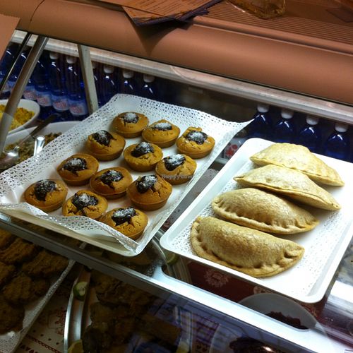 deli counter at Tathagata in Milan