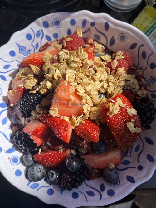 Açaí bowl  at Jane's Cafe on 3rd in Naples
