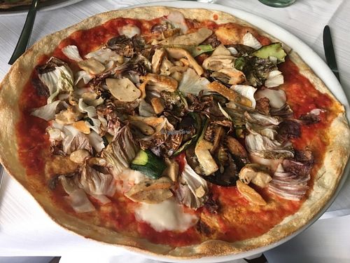 pizza at Be Bop in Milan