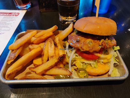 Nacho burger at Ole Red in Nashville