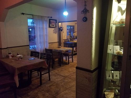 Inside at El Turco in Tijuana