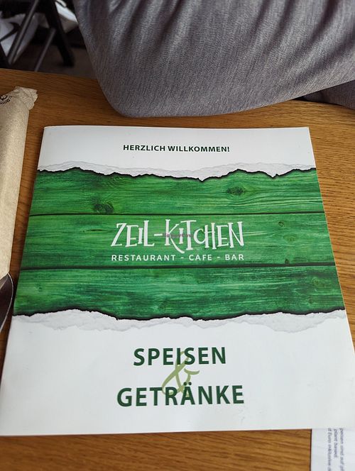 Karte at Zeil Kitchen in Frankfurt