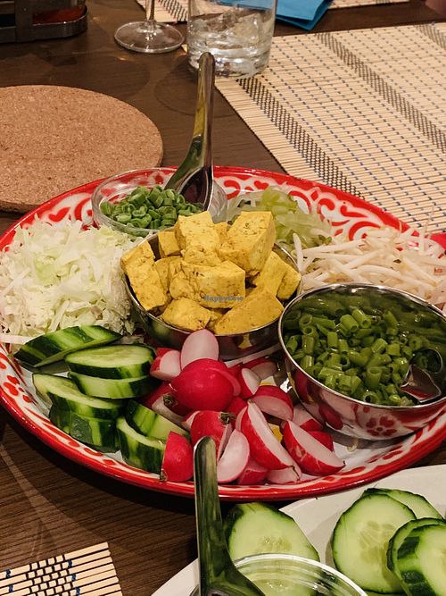 A dish from the noodle night supper club.  at Kippysnacks Thai Supper Clubs in East London