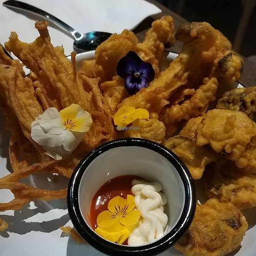 Fried mushrooms at Little Turtle in Enmore