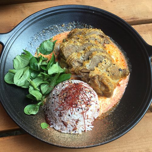 Duck Curry at Nora's Garden in Berlin