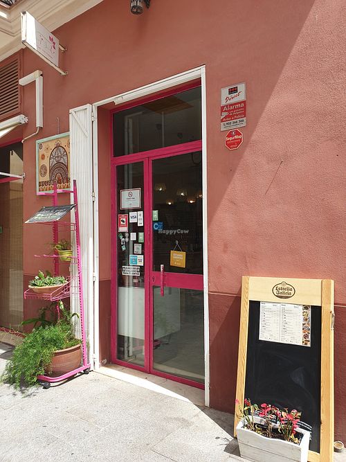 Main door at La Siria in Malaga