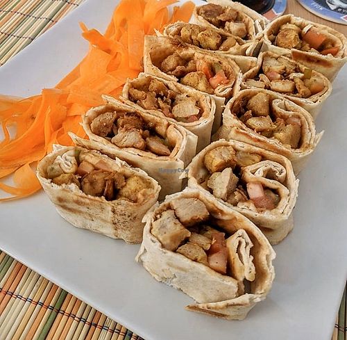 Vegan Shawarma 🌱 at La Siria in Malaga