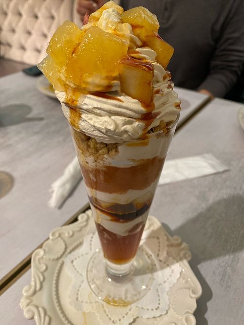 Apple Caramel Parfait  at Wired Bonbon in Tokyo