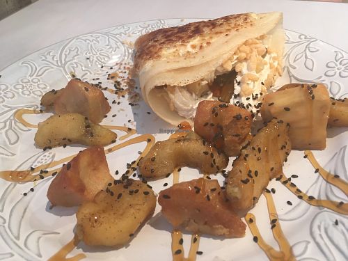 Apple Potato Crepe Brûlée  at Wired Bonbon in Tokyo