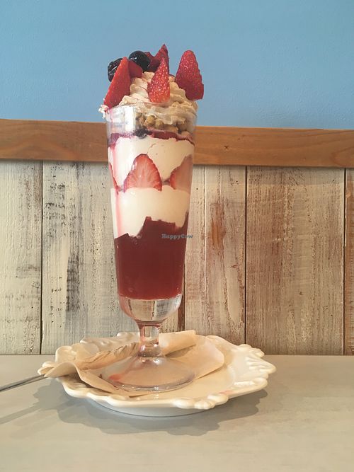 Strawberry Cream Parfait at Wired Bonbon in Tokyo