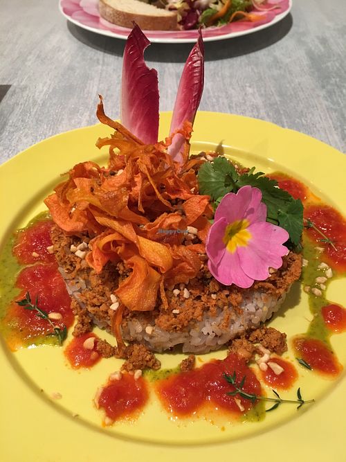 Okinawa taco rice at Wired Bonbon in Tokyo