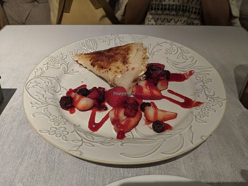 Berry berry crepe, 1300 jpy at Wired Bonbon in Tokyo